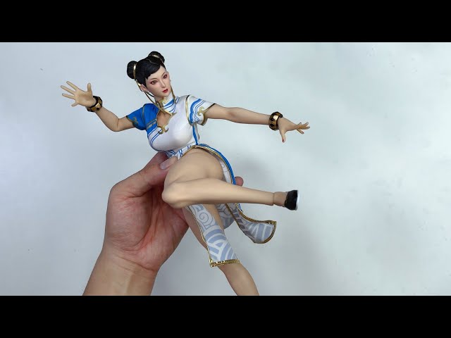 Unboxing] Star Man Chun-Li MS-011 White Cheongsam Version l Street