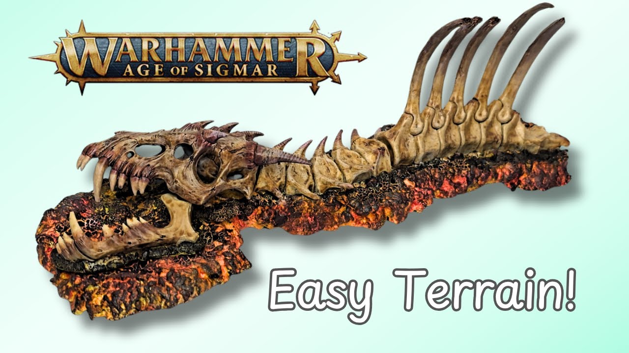 Megadroth Remains with custom base│WARHAMMER │Wargaming terrain