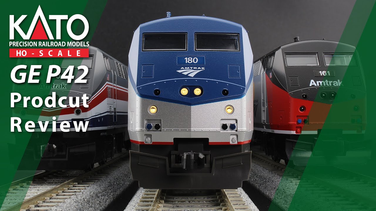 Kato HO P42 & Superliner Review + Analog Sound! - YouTube