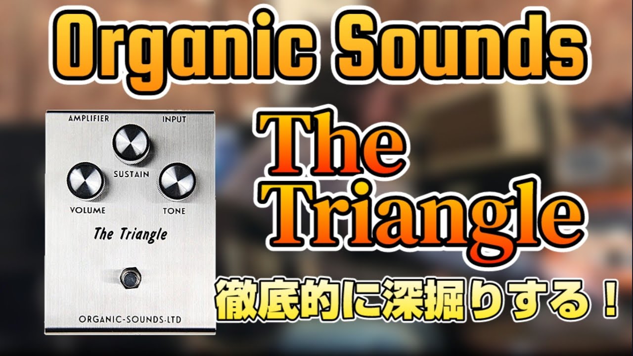 BIG MUFF】勝手にOrganic Sounds祭り第3弾!!「The Triangle」これまた