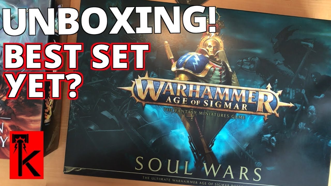 UNBOXING THE SOUL WARS STARTER SET: Warhammer Age of Sigmar - YouTube