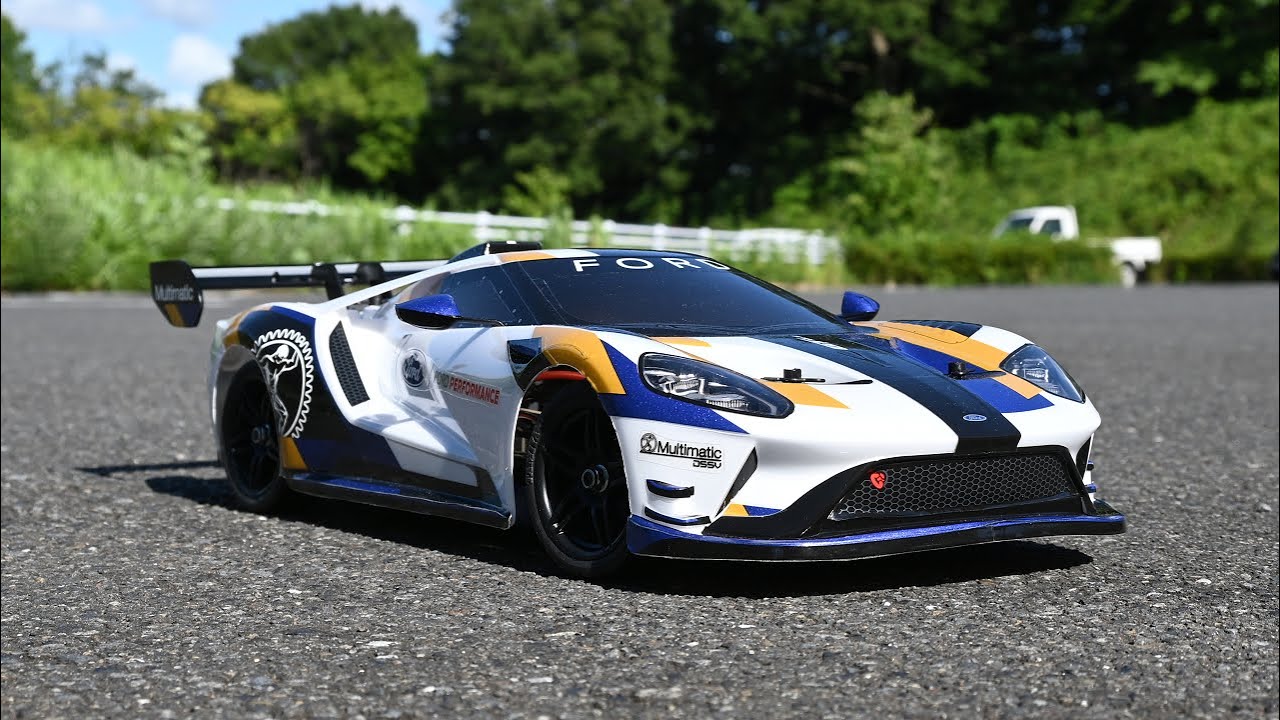 タミヤ TT-02 2020 フォード GT MK II オプションパーツ装着