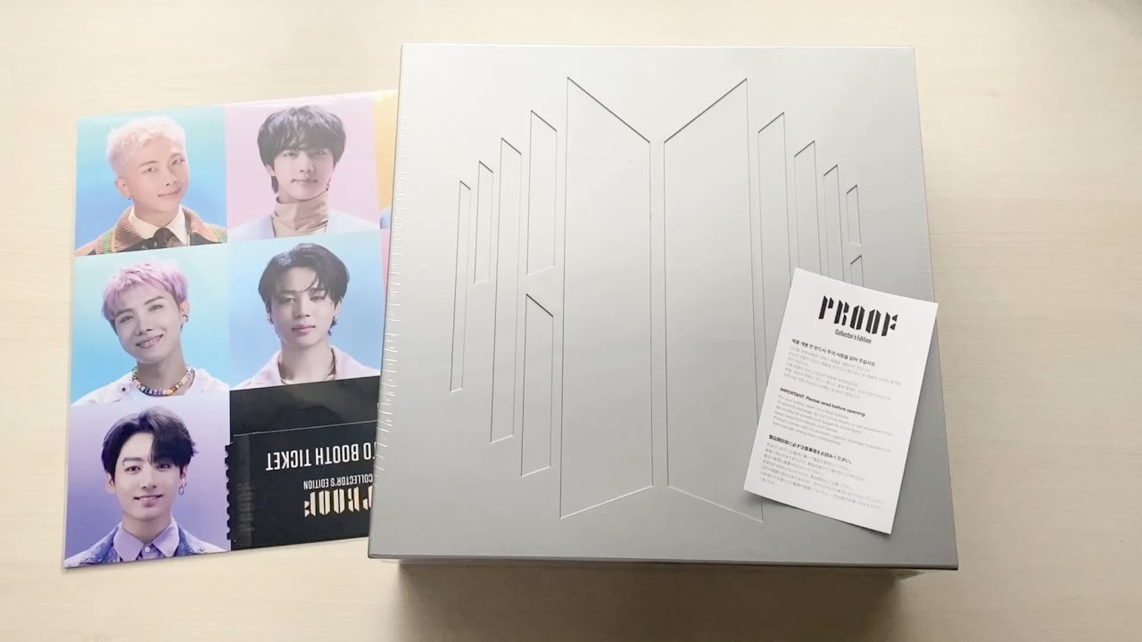 BTS 'PROOF COLLECTOR'S EDITION' | Unboxing | Обзор | Распаковка