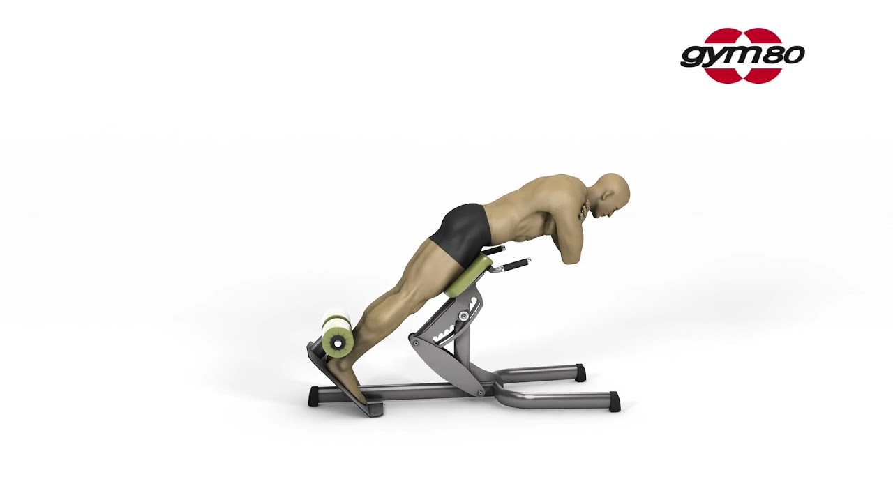 4119 45° Back Extension - gym80 USA