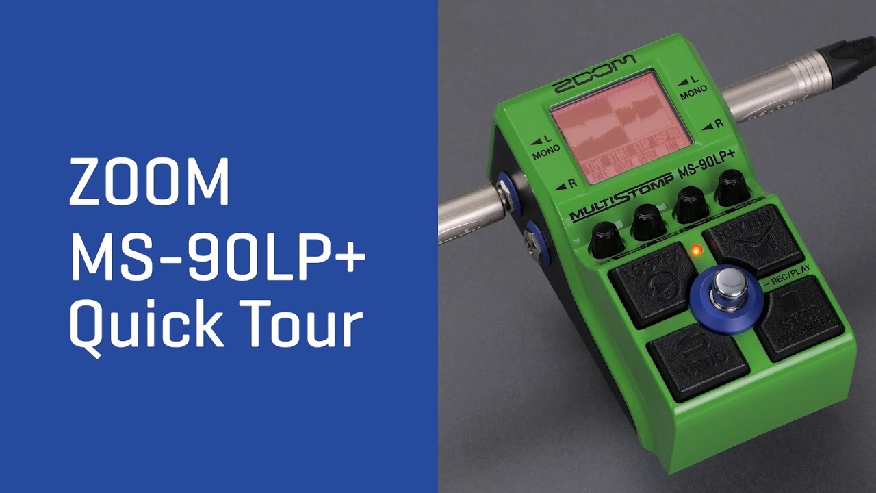 ZOOM MS-90LP+ Quick Tour - YouTube