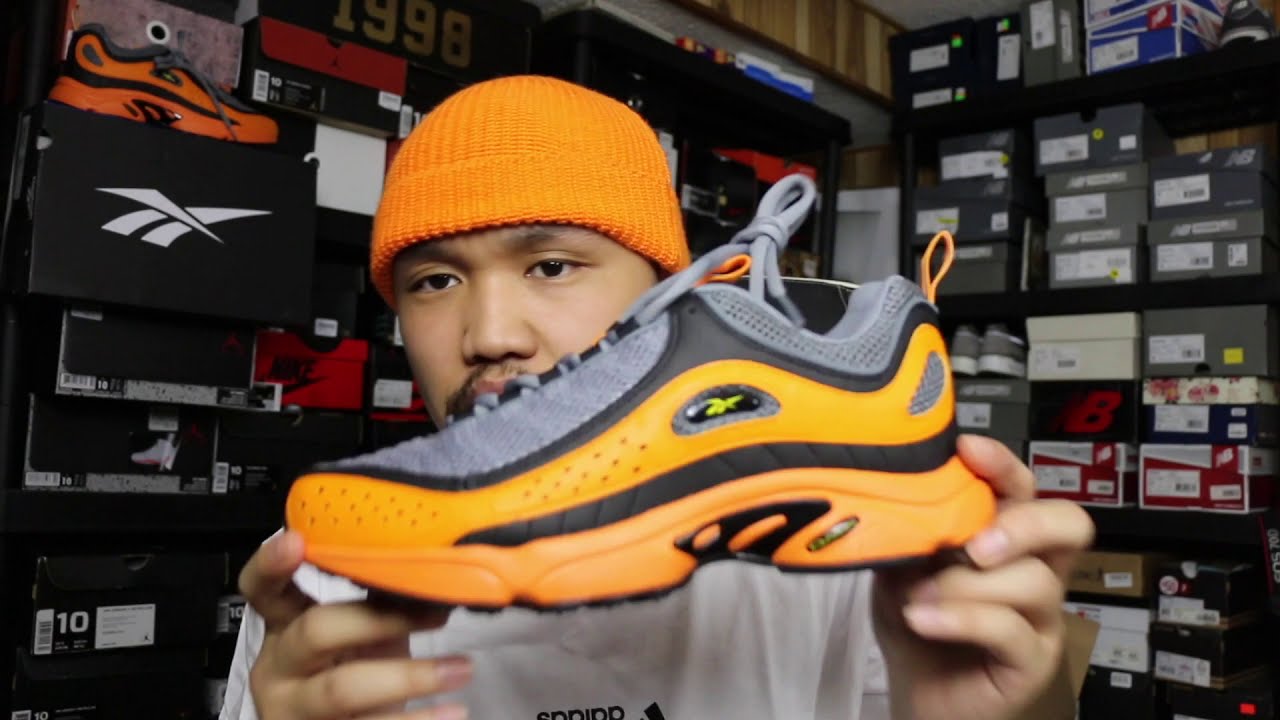 Reebok Daytona DMX II: Grey/Orange (Unboxing/Review) + On Foot