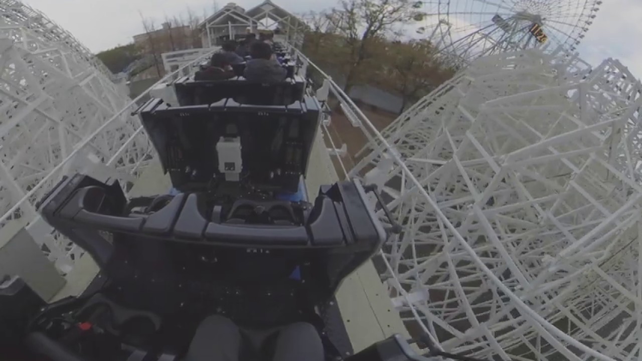 白鯨 360度ライド動画 あまりの迫力に2:00過ぎに呆然となっております