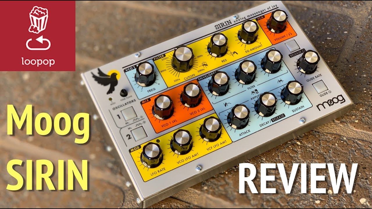 Review: Moog Sirin (including Minituar firmware updates over the