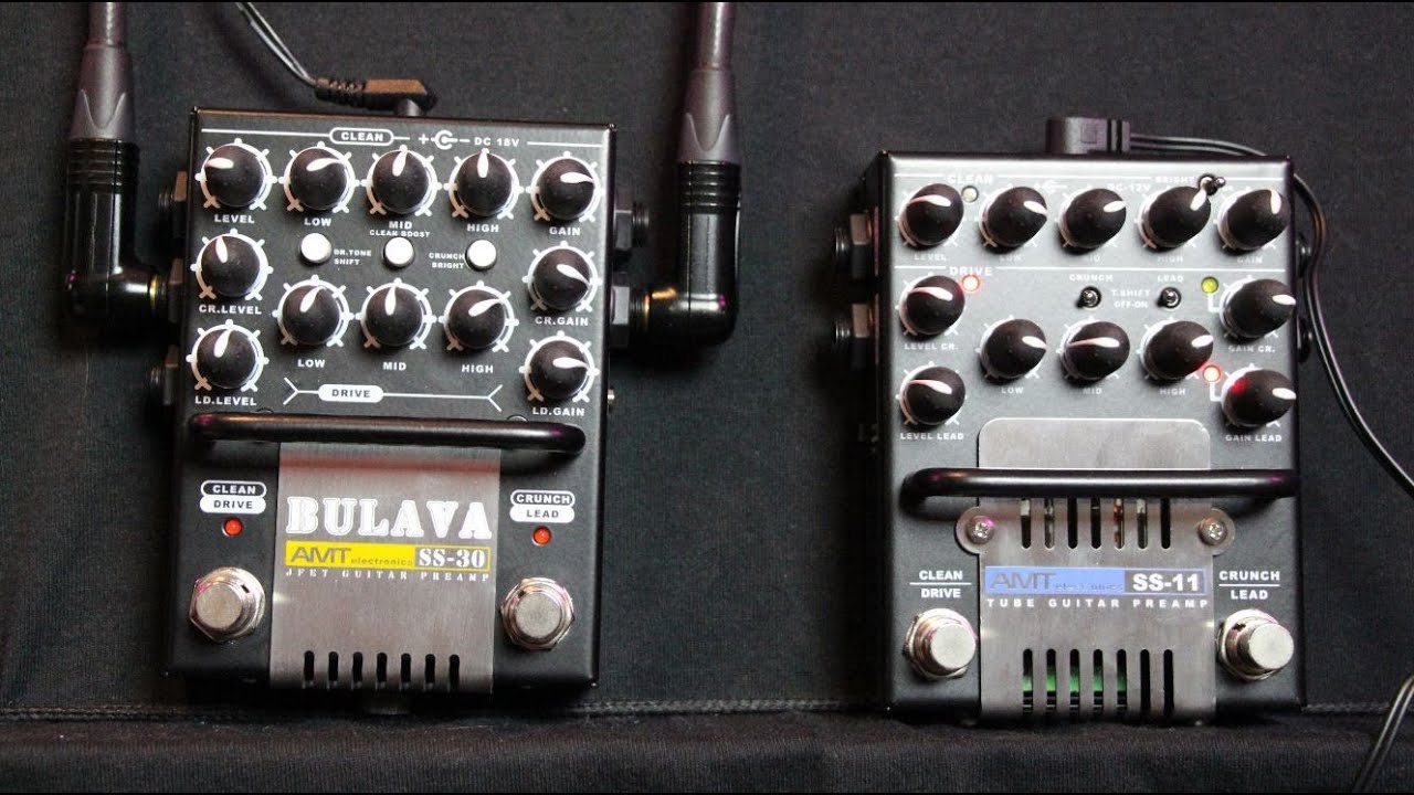 Amt Electronics Ss-30 Bulava 3-Channel Guitar Preamp - What To