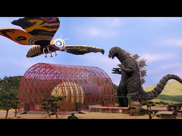 イノウエアーツ＋ボークス『モスラ対ゴジラ 静之浦の決戦』Inoue Arts+