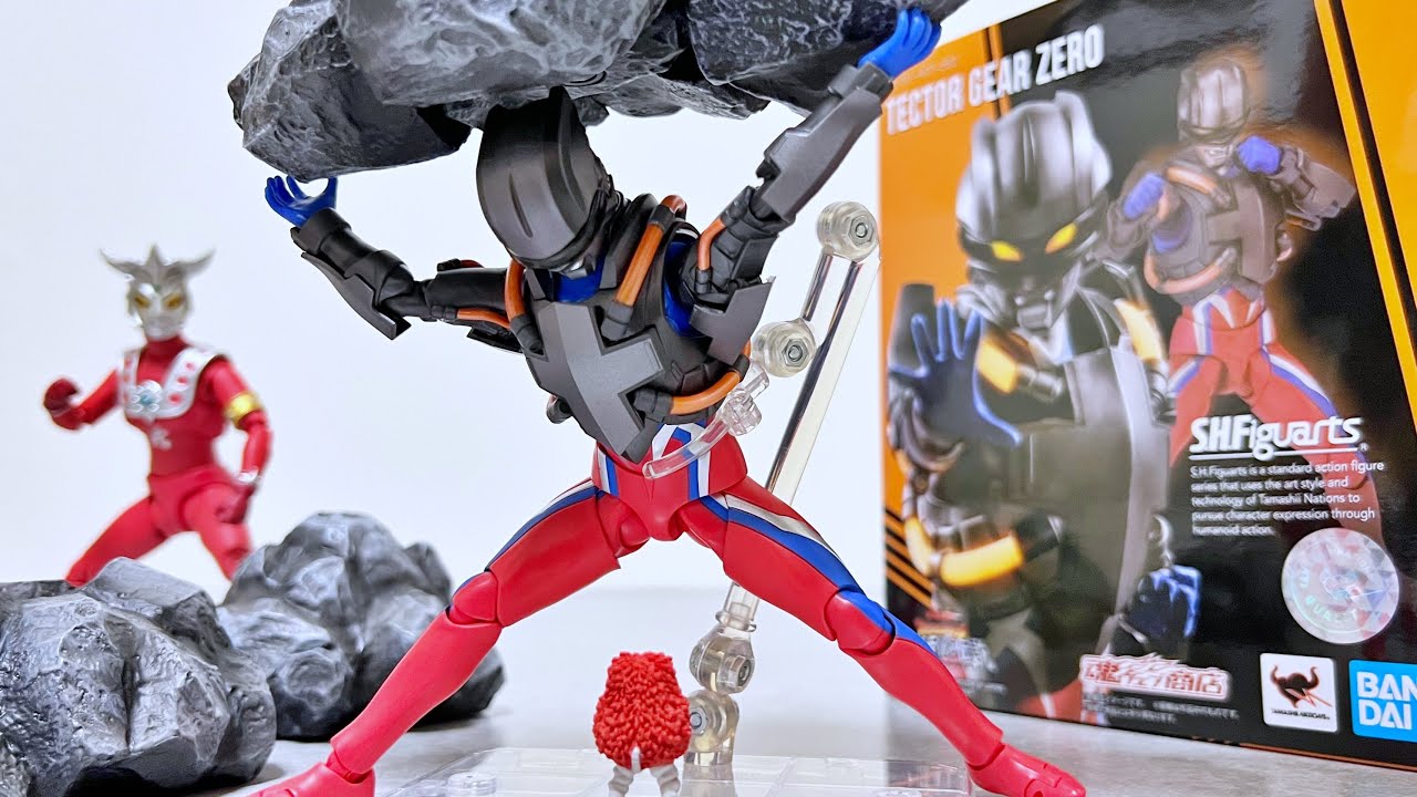 S.H.Figuarts Tector Gear Zero Figuarts Ultraman Zero Review - YouTube