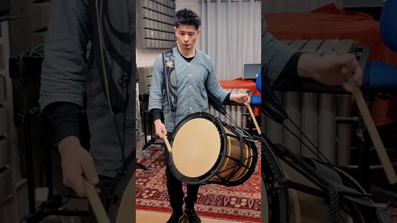 Katsugi Daiko / 担ぎ太鼓 idea No.2 - パラディドルディドルを担ぎ