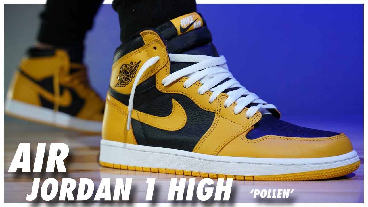 Air Jordan 1 High Pollen - YouTube