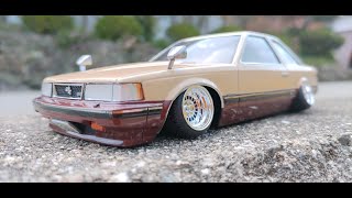 アオシマ プラモデル 1/24 第2弾 トヨタ MZ11 ソアラ2800GT-EXTRA '81