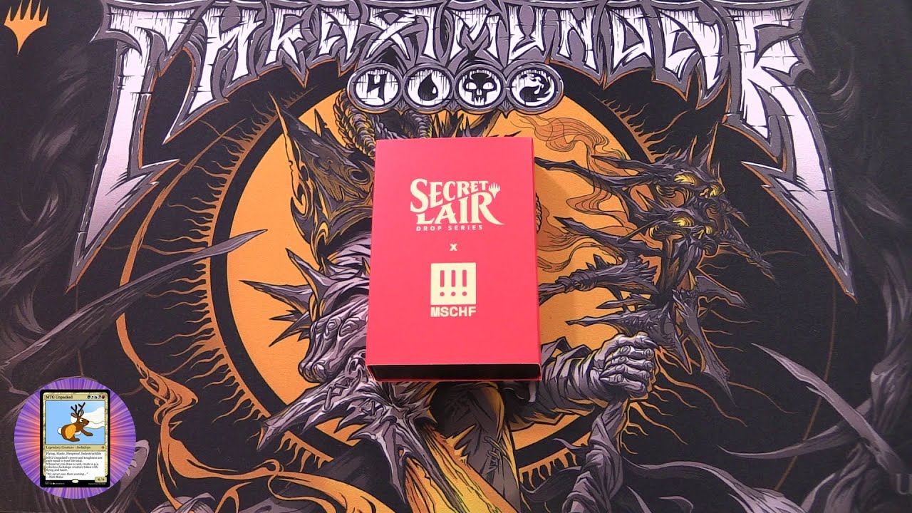 MTG Secret Lair: MSCHF Unboxing - CRAZY NEW CARD TECH! - YouTube