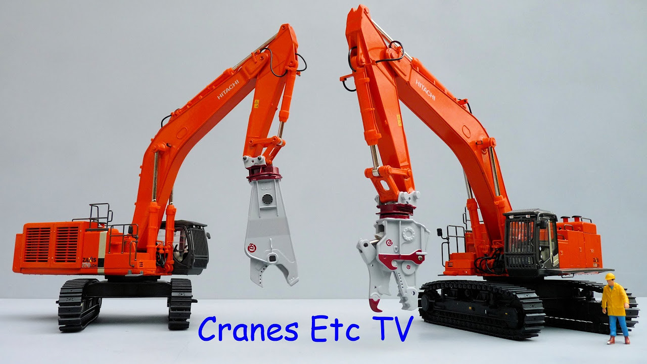 WSI Hitachi ZX870 LCH-3 by Cranes Etc TV - YouTube