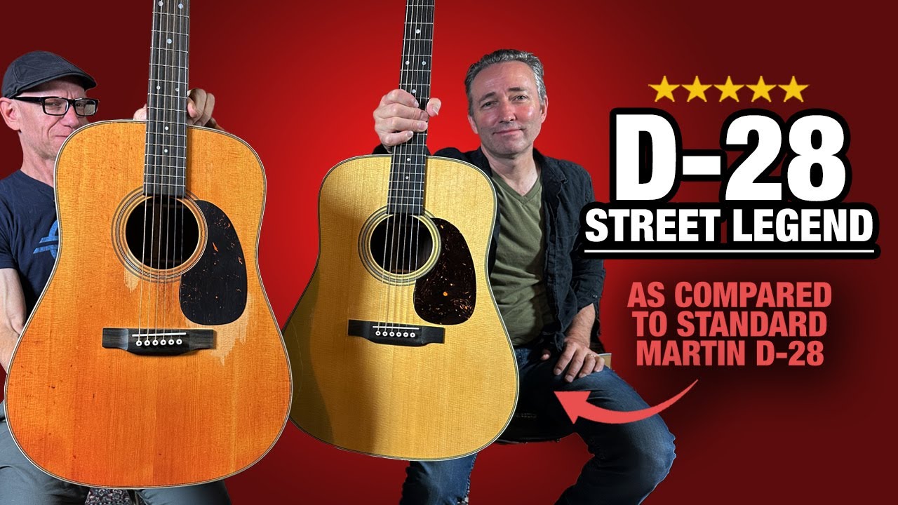 How Does D-28 Street Legend Compare to D-28 Standard? - YouTube