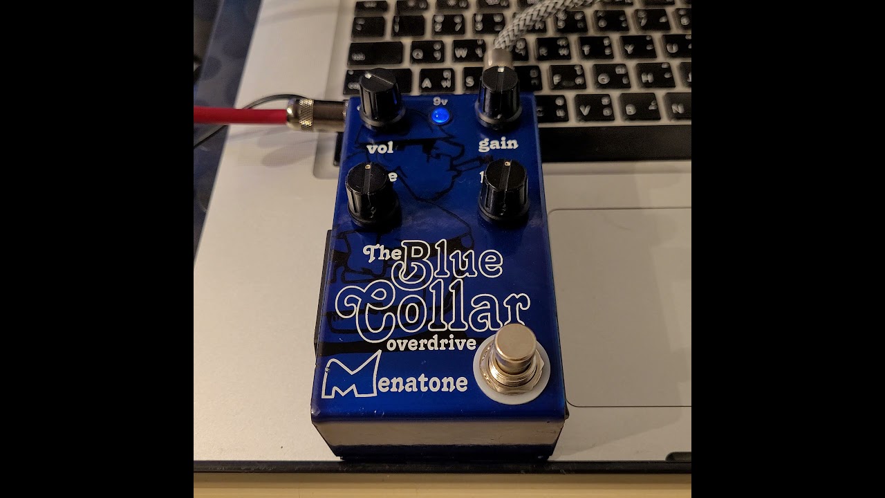 Test Menatone Blue Collar Overdrive - YouTube