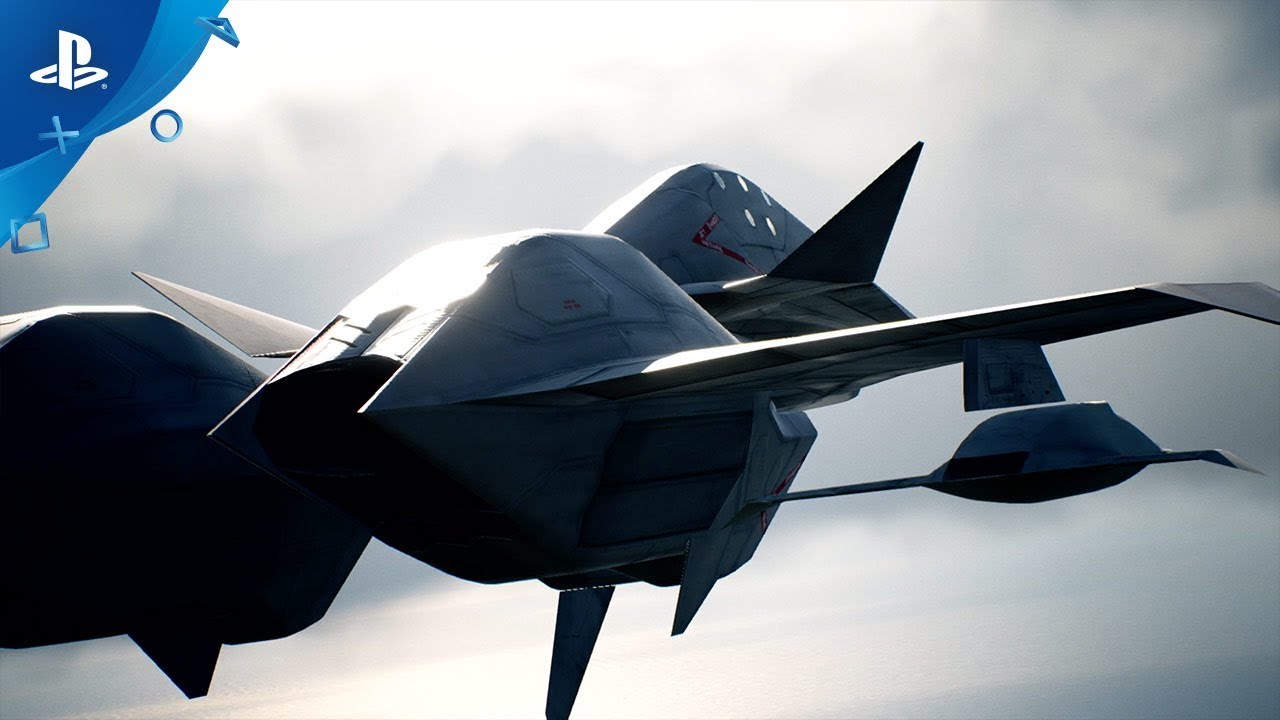 Ace Combat 7: Skies Unknown - ADF-11F Raven Aircraft Trailer | PS4