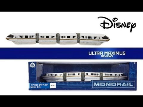 Disneyland Die Cast Monorail Train Set Disney Parks - YouTube