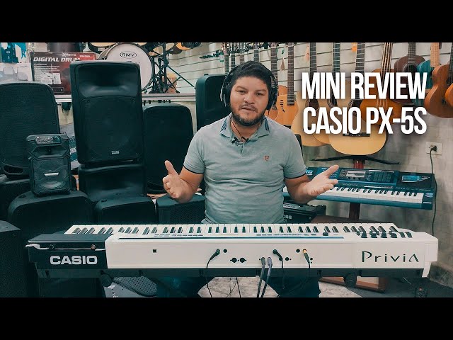 CASIO PRIVIA PX-5S | MINI REVIEW E PRINCIPAIS FUNÇÕES - YouTube