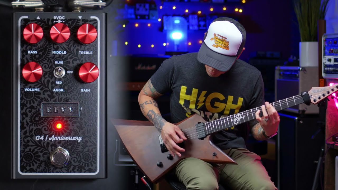 REVV G4 Anniversary Edition | Distortion Pedal - YouTube