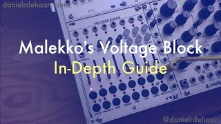 Malekko Heavy Industry Voltage Block - Eurorack Module on ModularGrid