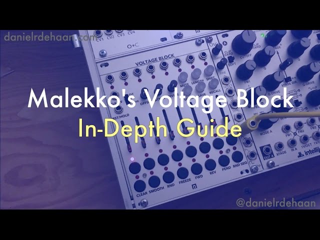Malekko Voltage Block - In Depth Guide - YouTube