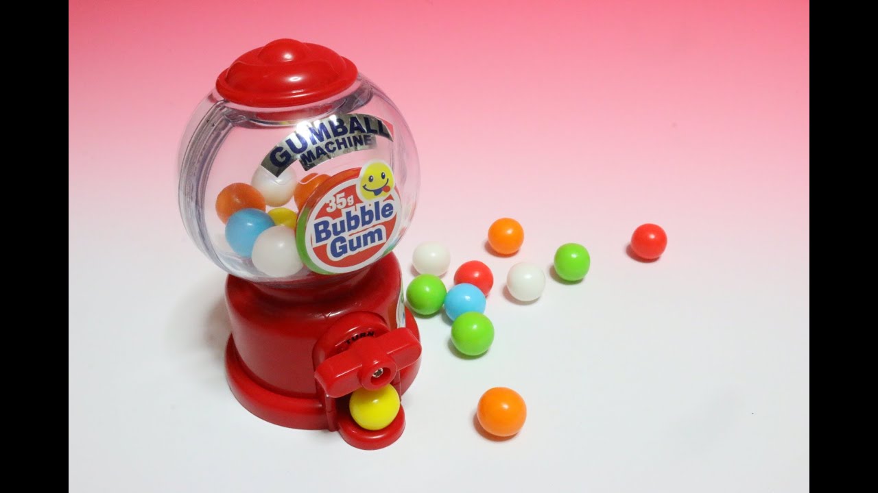 ガムボールマシーン Gumball Machine Japanese Candy toy 35g Bubble