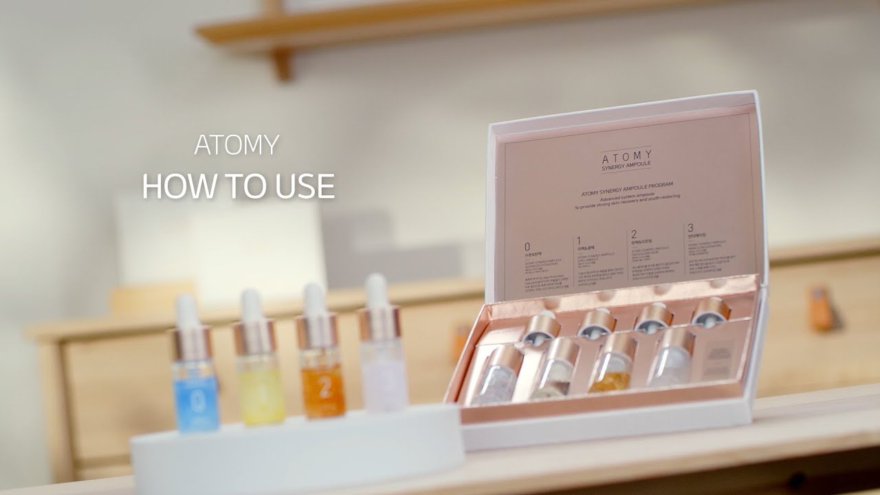 アトミ CM｜プレステージスキンケアプログラム｜使用方法 - YouTube