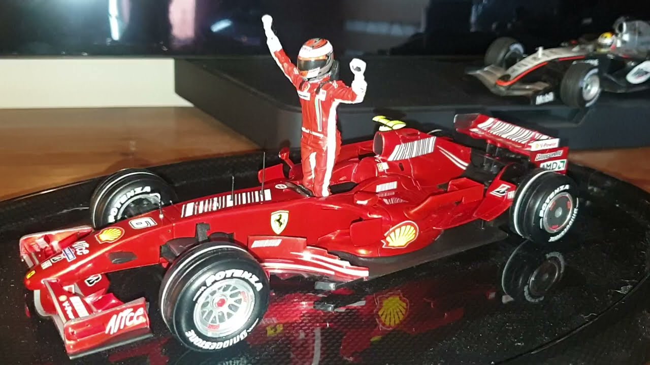 1/18 Kimi Raikkonen 2007 Brazil GP Winner - Ferrari F2007 Custom