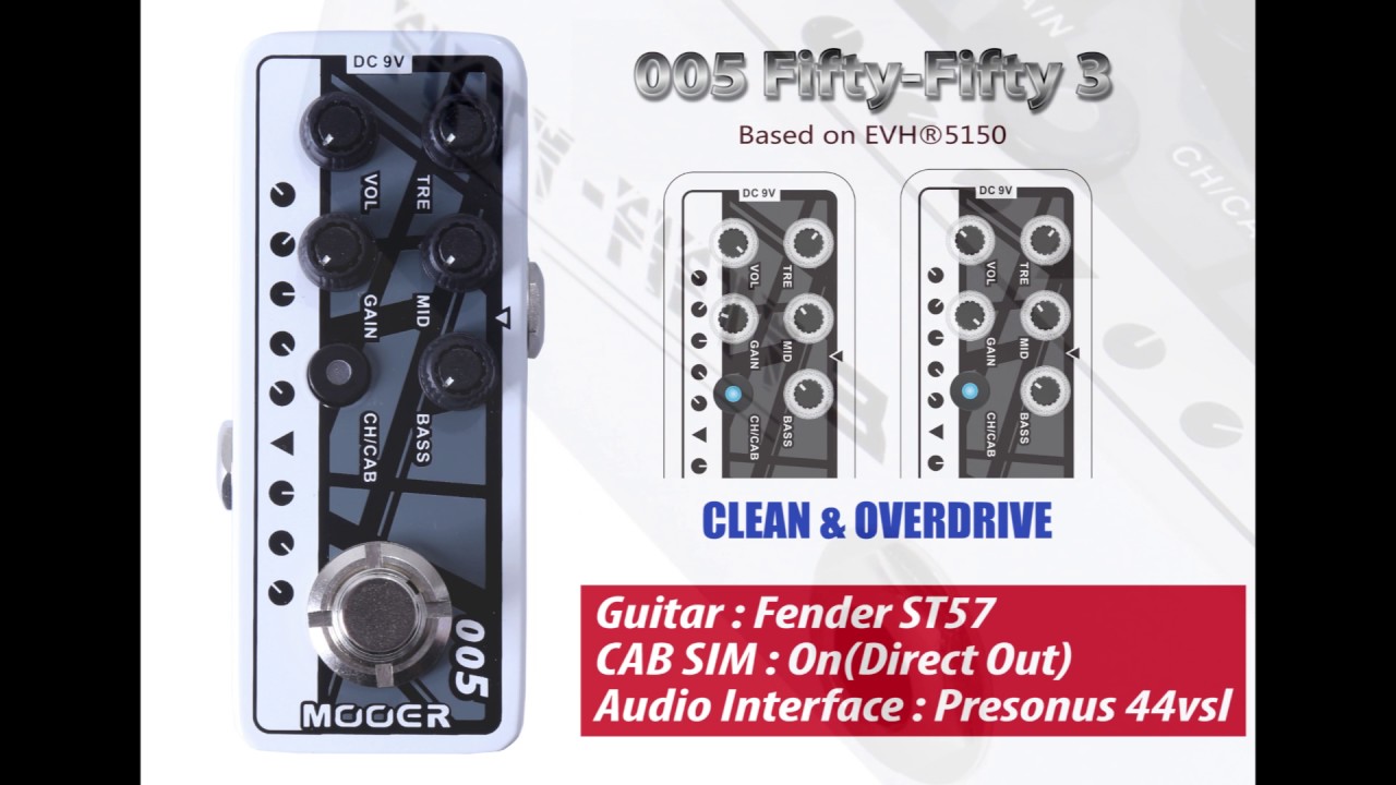 Mooer Micro Preamp 005