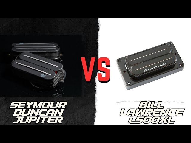 Seymour Duncan Jupiter vs Bill Lawrence L500XL - YouTube