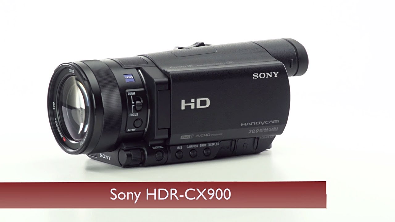 Sony HDR-CX900 - YouTube