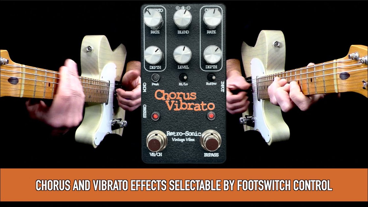 Retro-Sonic Chorus Vibrato - YouTube