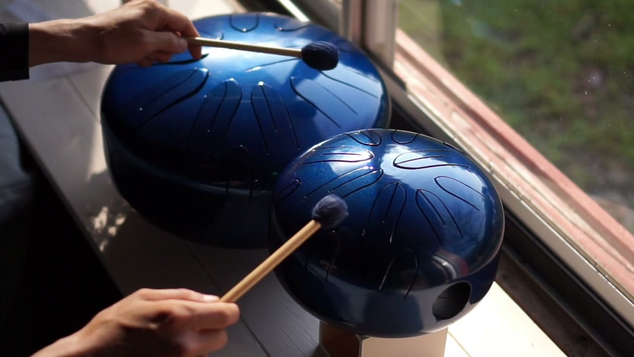 The Beatles - Let It Be さざなみドラムで演奏 / ヒーリング楽器