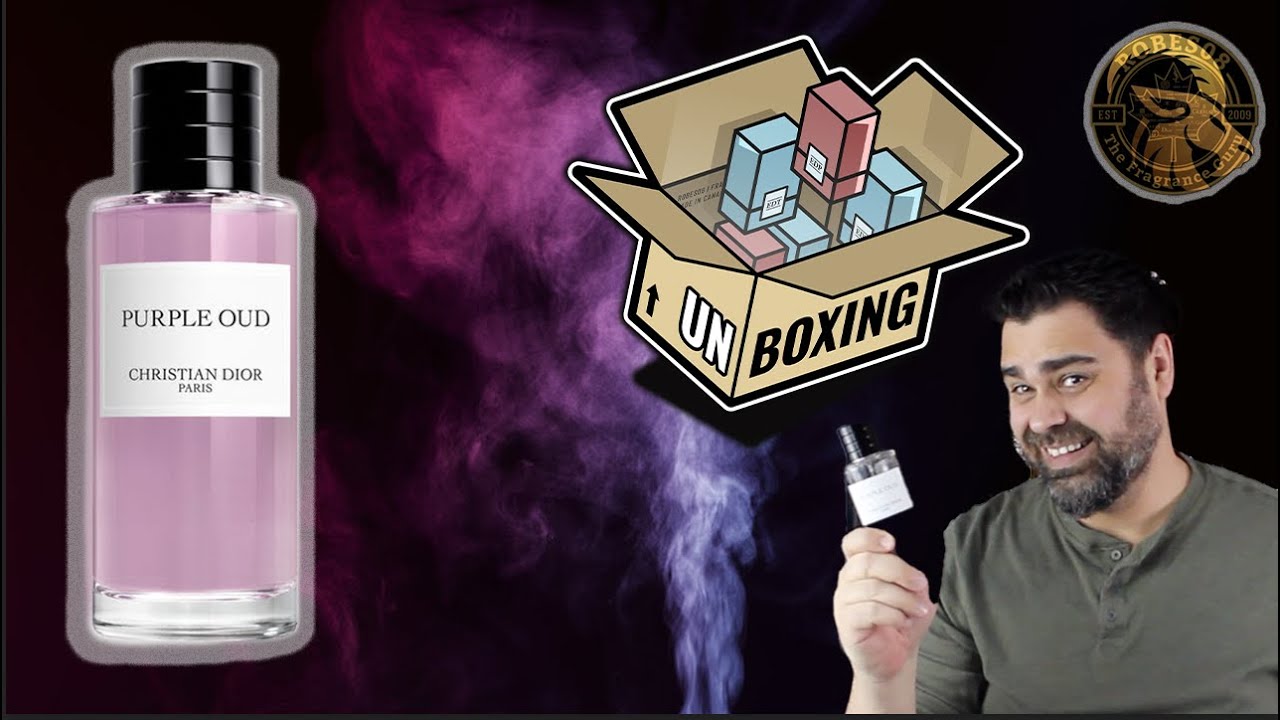 💸 Purple Oud by Christian Dior | Unboxing Series 🎁 - YouTube