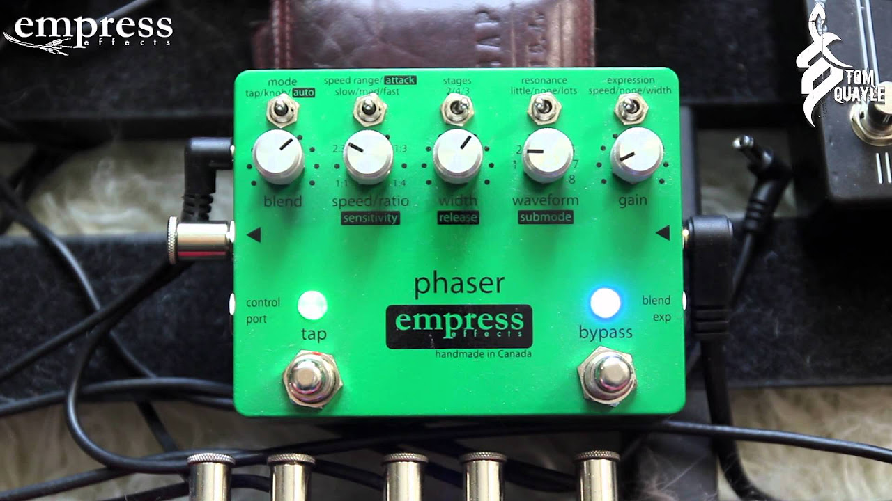 Empress Effects Phaser - Extensive Demo - Tom Quayle - YouTube