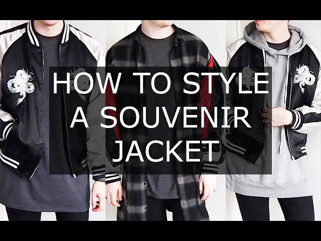 How to Style a Souvenir Jacket | gallucks - YouTube