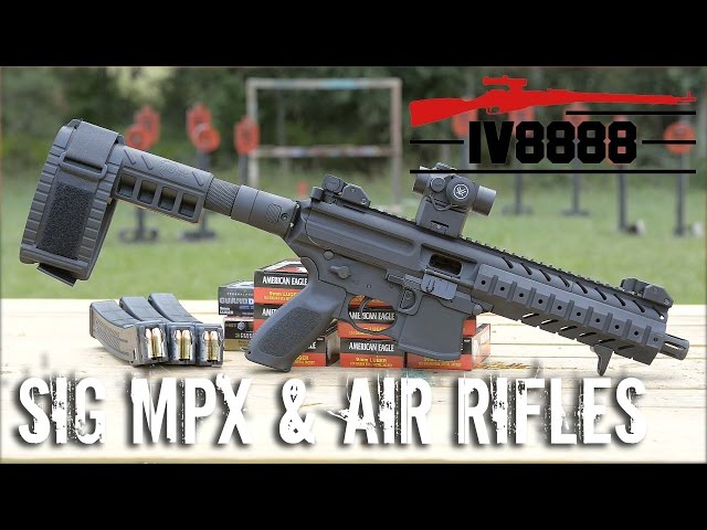 Sig MPX 9mm & MPX Air Rifles - YouTube