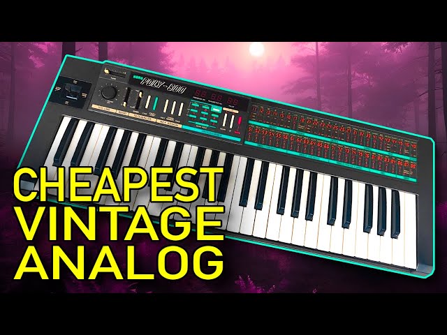 $309 💸 Vintage Analog Synthesizer Shouldn't Sound This Good