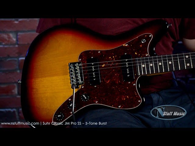 Suhr Classic JM Pro SS - 3-Tone Burst - YouTube