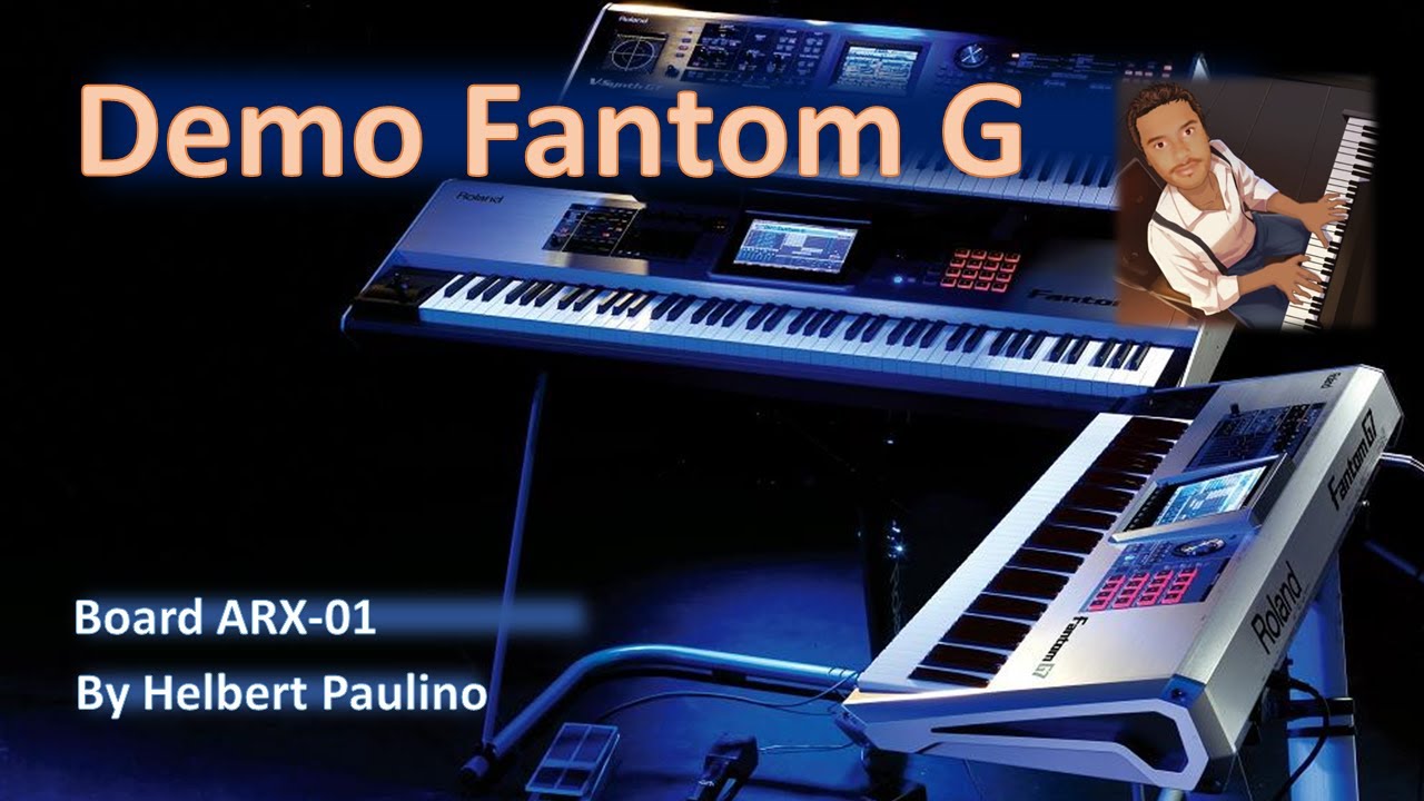 ROLAND FantomG ARX-01 DRUMS - YouTube