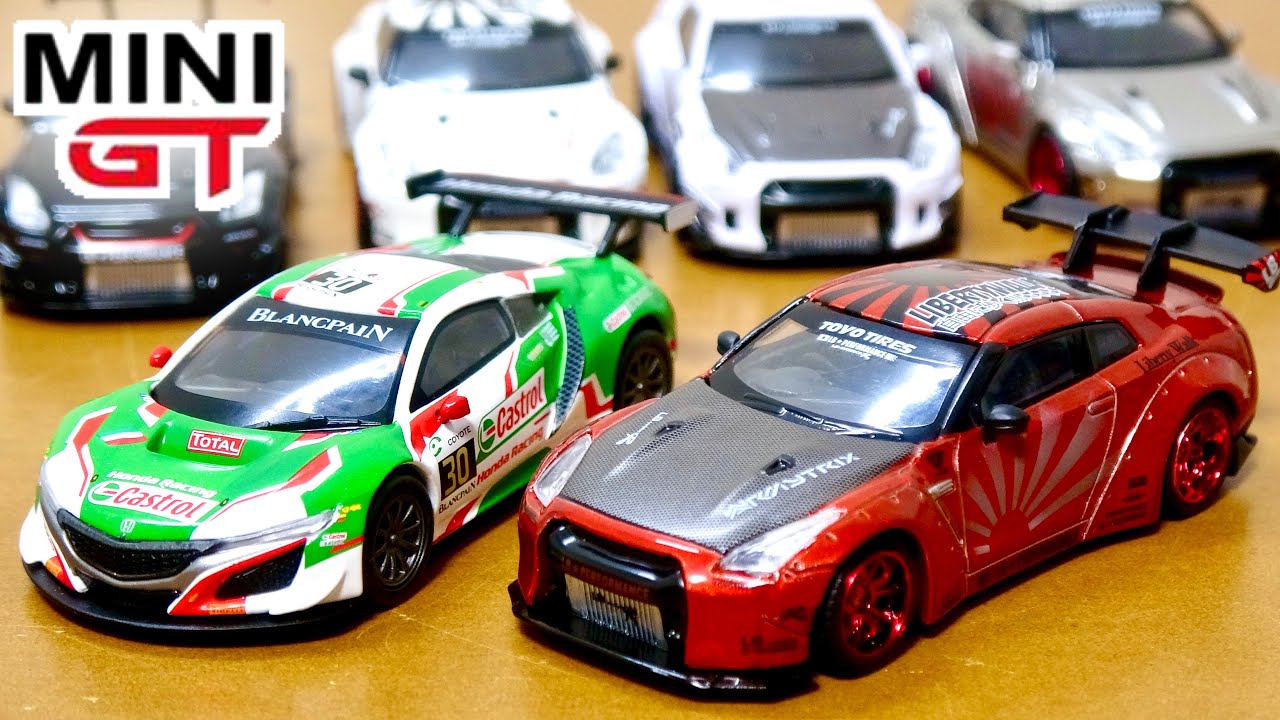 MINI GT トイザらスオリジナル LIBERTYWALK 綺麗な赤色に作り込まれた