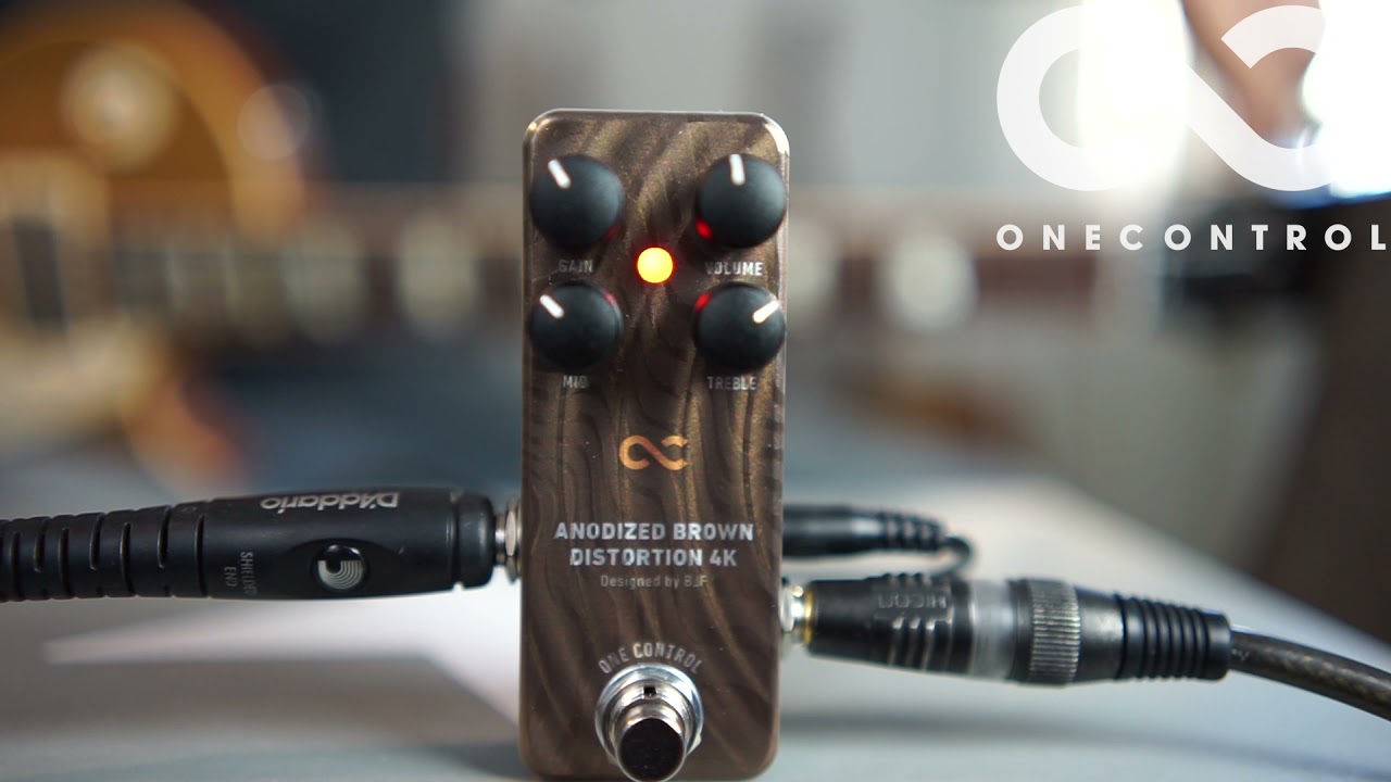 One Control - ANODIZED BROWN DISTORTION 4K | ディストーション