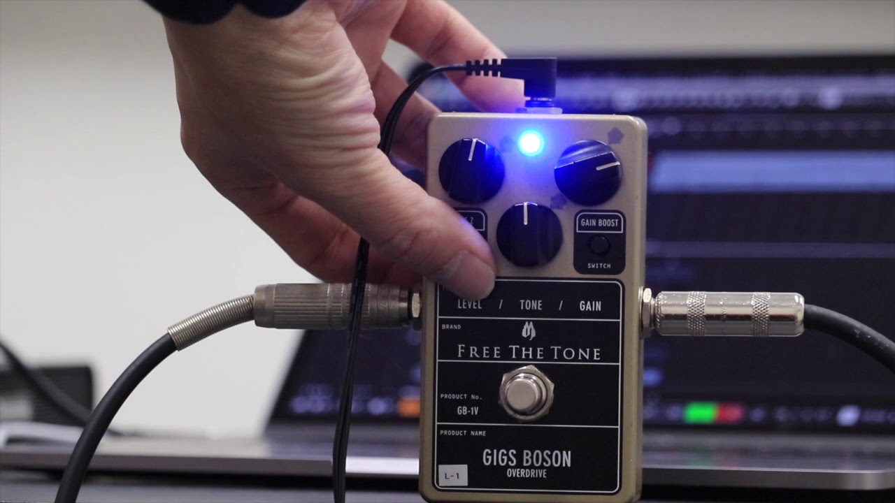 機材紹介】Free The Tone GIGS BOSON 弾いてみた！ - YouTube