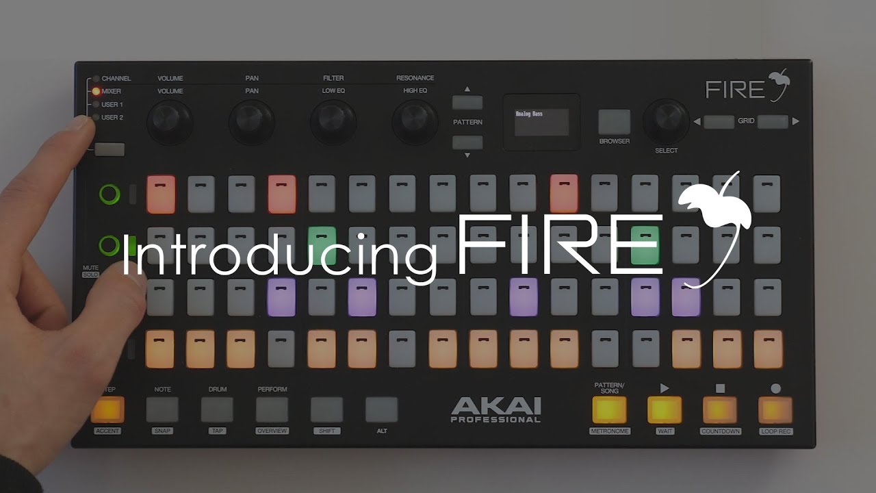 FL STUDIO FIRE | Introducing Akai FIRE - YouTube