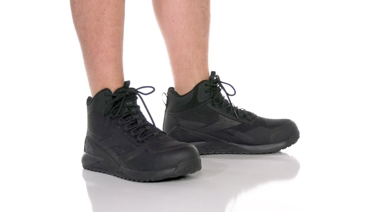 Reebok Work Nano X1 Adventure Work EH Comp Toe SKU: 9894957 - YouTube