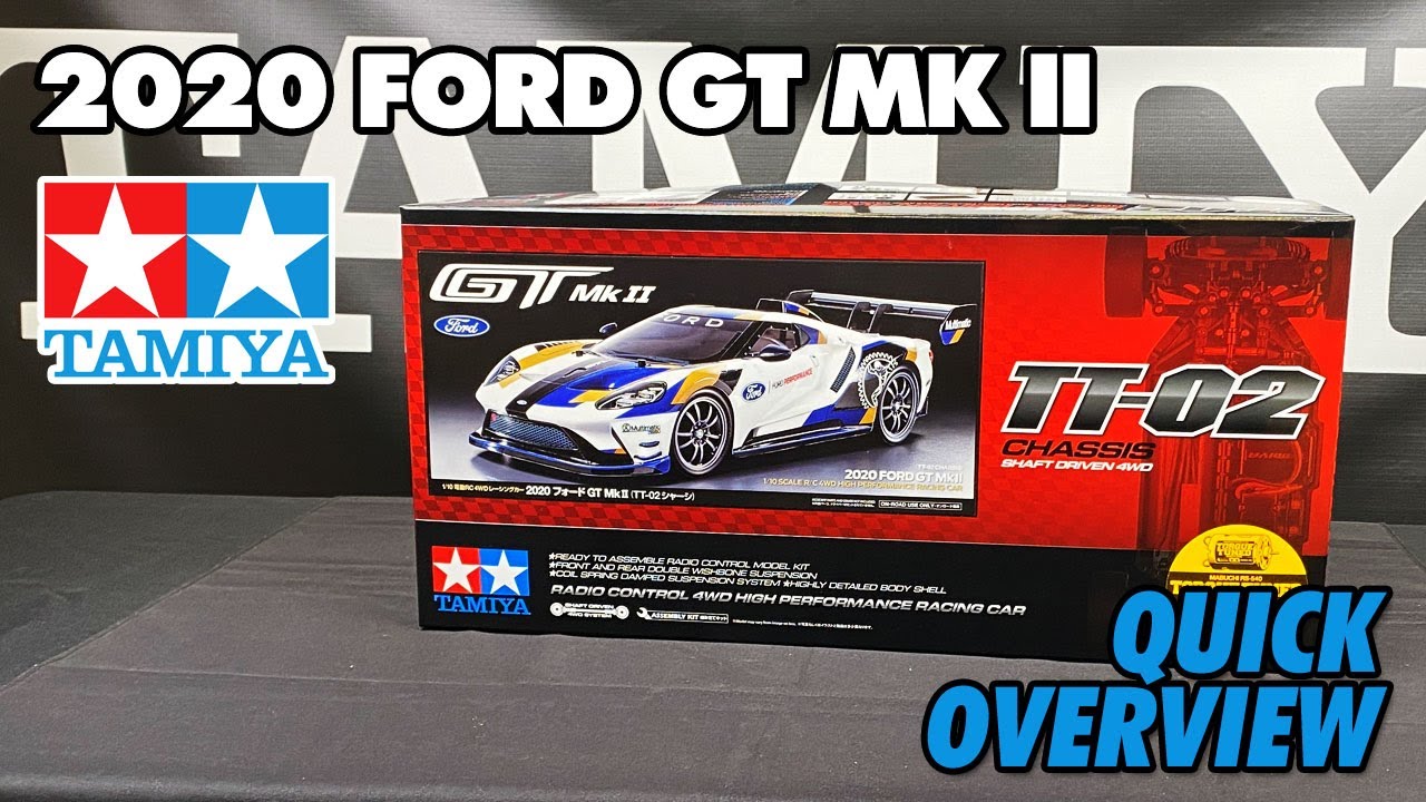 Tamiya 58689 2020 Ford GT Mk II Overview - YouTube