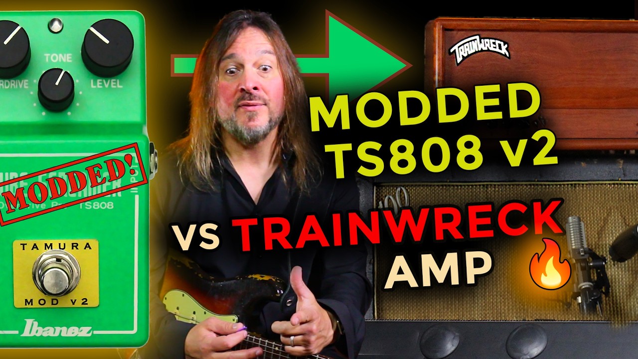 🔥 This MODDED TS808 v2 Just Made a Trainwreck Amp Even Better